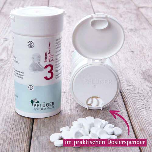 Biochemie Pfl&uuml;ger 3 Ferrum phosphoricum D 12 Tabletten - 4