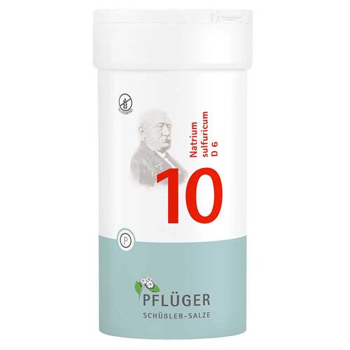 Biochemie Pfl&uuml;ger 10 Natrium sulfuricum D 6 Tabletten - 1