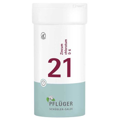 Biochemie Pfl&uuml;ger 21 Zincum chloratum D 6 Tabletten - 1