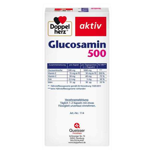 Doppelherz Glucosamin 500 Kapseln - 2