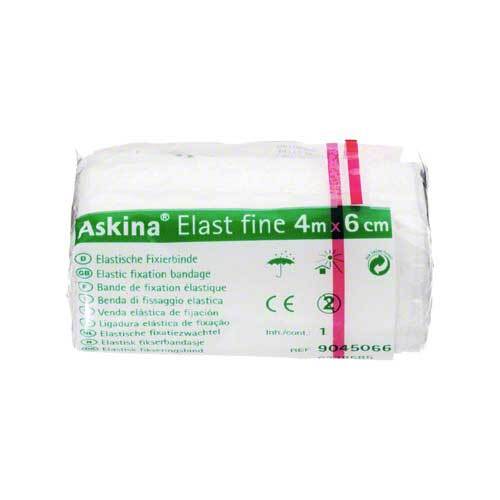 Askina Elast Fine Binde 4mx6cm cellophaniert - 1