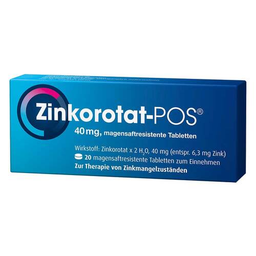 Zinkorotat-POS magensaftresistente Tabletten - 1