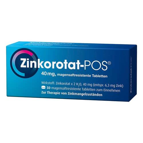 Zinkorotat-POS magensaftresistente Tabletten - 1