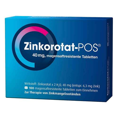 Zinkorotat-POS magensaftresistente Tabletten - 1