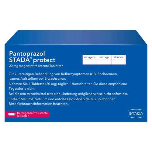 Pantoprazol STADA protect 20 mg magensaftresistent Tabletten - 2