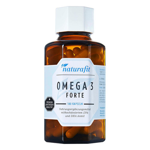 Naturafit Omega 3 forte Kapseln - 1