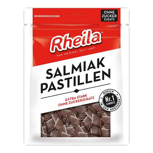 Rheila Salmiak Pastillen zuckerfrei - 1