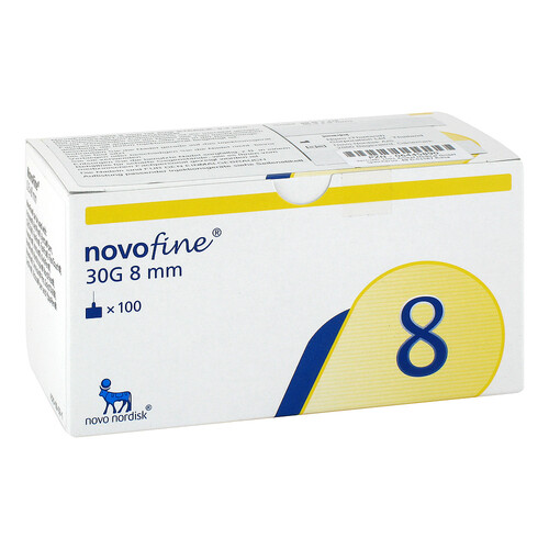 Novofine 8 Kan&uuml;len 0,30x8 mm - 1