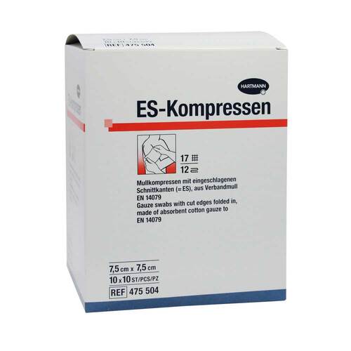 ES-Kompressen steril 7,5x7,5 cm Gro&szlig;packung - 1