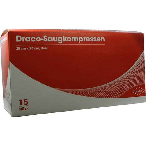 Saugkompressen steril 20x20cm Draco - 1