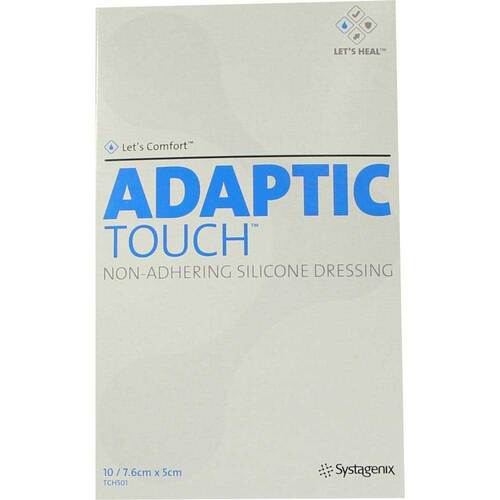 Adaptic Touch 7,6x5cm Non Adher.Sil.D.Wundgaze - 1