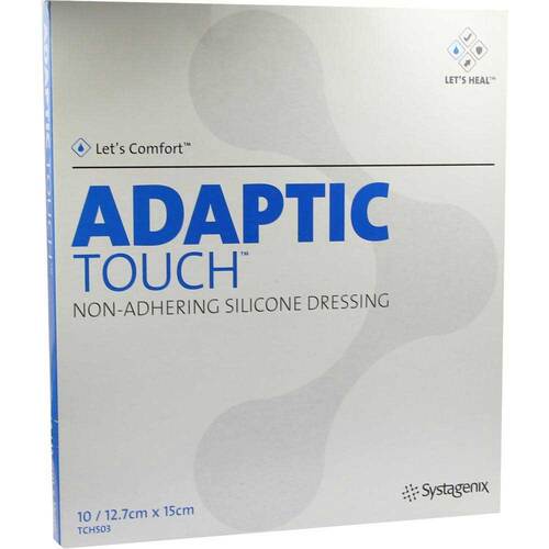 Adaptic Touch 12,7x15cm Non Adher.Sil.D.Wundgaze - 1