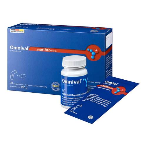 Omnival orthomolekul.2OH arthro norm 30Granulat Kapseln - 1