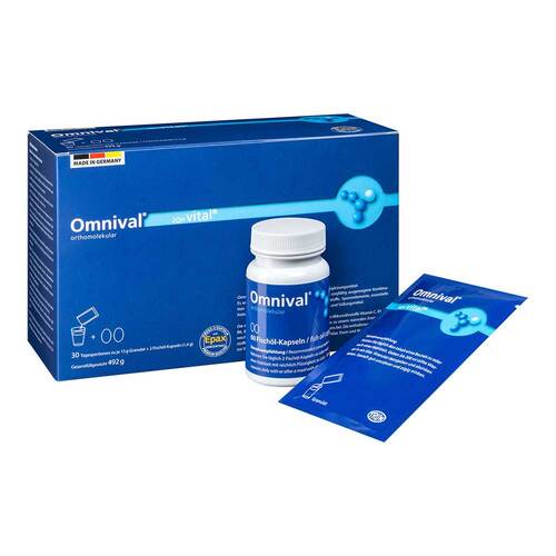 Omnival orthomolekular 2OH vital 30 TP Granulat + Kapseln - 1