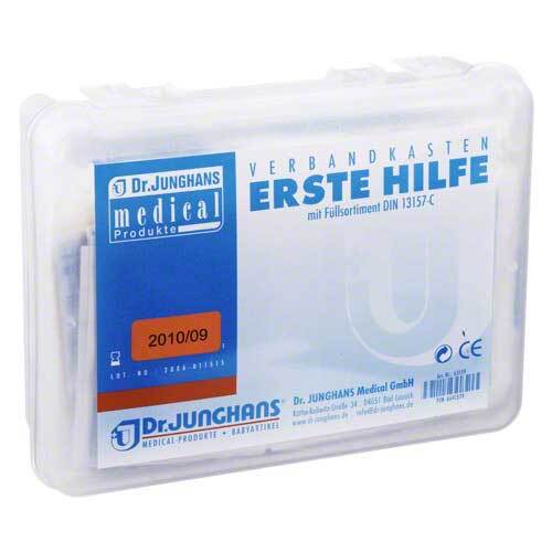 Verbandkasten mit F&uuml;llung DIN 13157-C Kunststoff - 1
