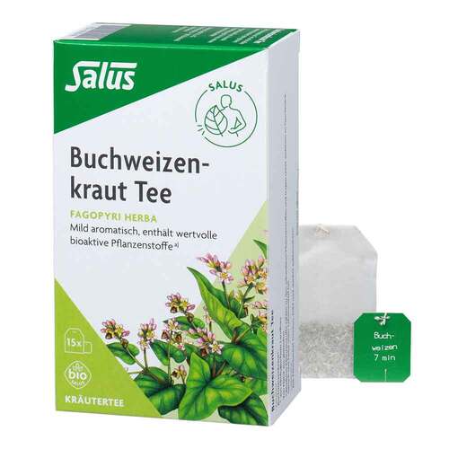 Buchweizenkraut Tee Fagopyri herba bio Salus - 1