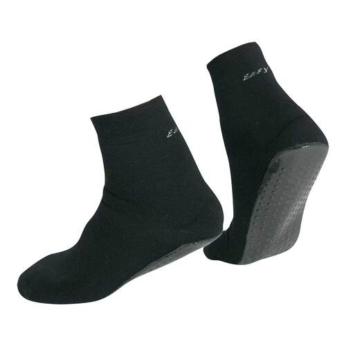 Suprima Anti Rutsch Socken Gr&ouml;&szlig;e 43 / 45 schwarz - 1