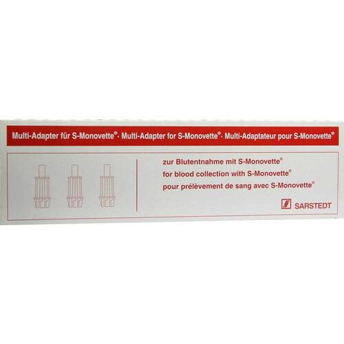Multi Adapter f&uuml;r S Monovette - 1