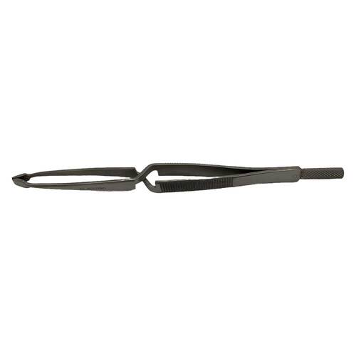 Zeckenzange / -pinzette 17 cm rostfrei - 1