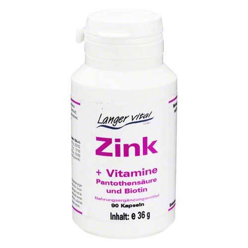 Zink Kapseln + Biotin und Pantothens&auml;ure - 1