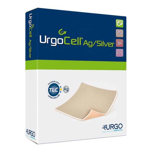 Urgocell silver Non Adhesive Verband 6x6 cm - 1