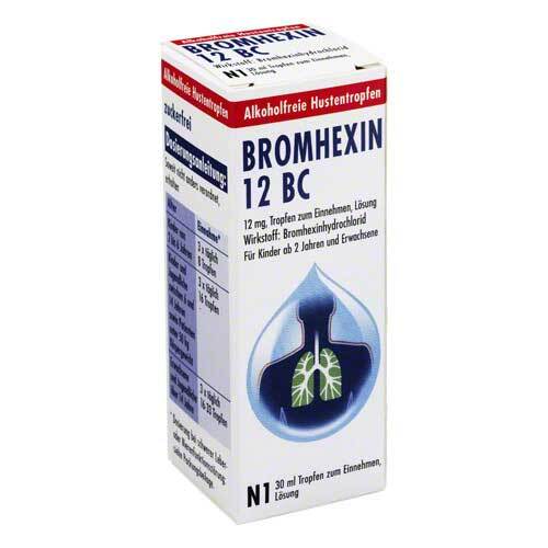 BROMHEXIN 12 BC Tropfen - 1