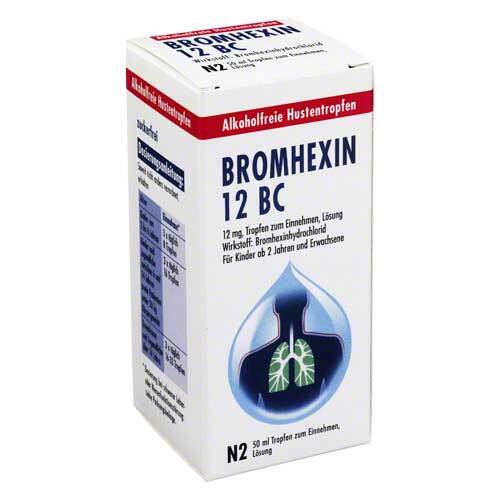 BROMHEXIN 12 BC Tropfen - 1