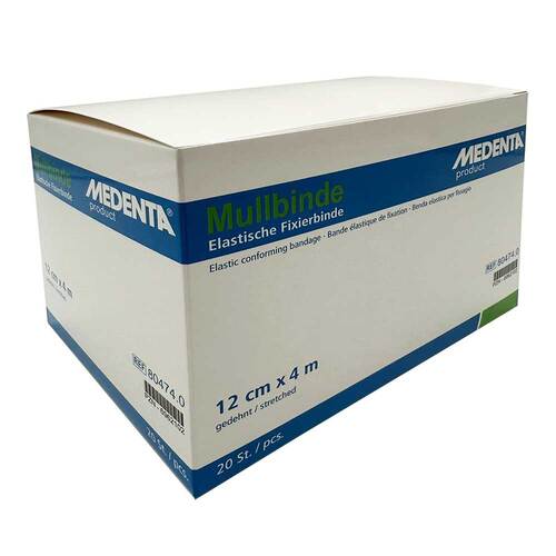 Mullbinden elastisch 4mx12cm - 1