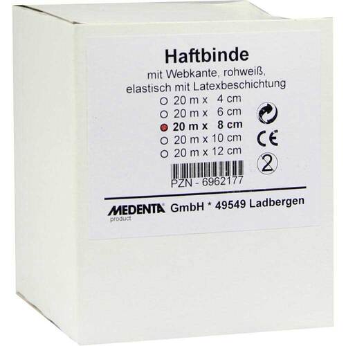 Haftbinde elastisch 8 cm x 20 m - 1