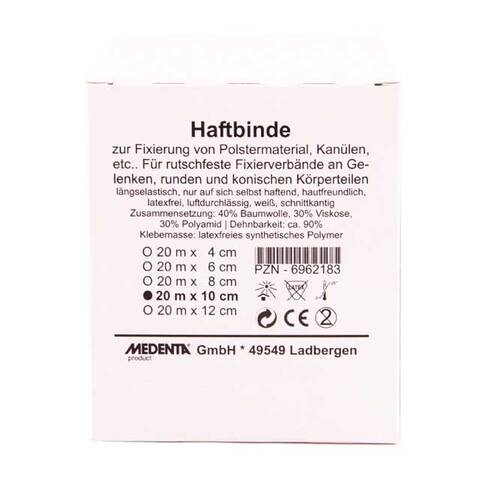 Haftbinde elastisch 10 cm x 20 m - 1