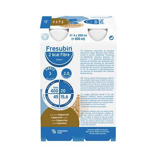 Fresubin 2 kcal fibre Drink Cappuccino Trinkflasche - 1