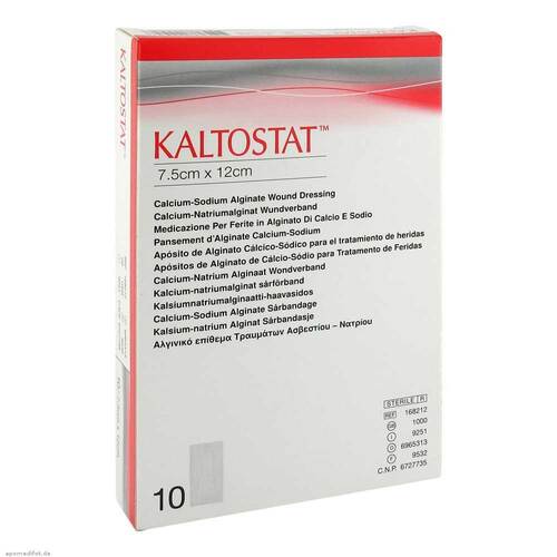 Kaltostat Kompressen 7,5x12 cm - 1