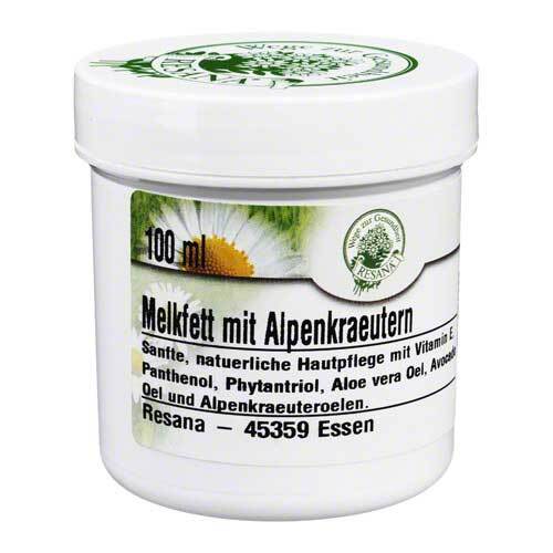 Melkfett mit Alpenkr&auml;utern Resana Salbe - 1