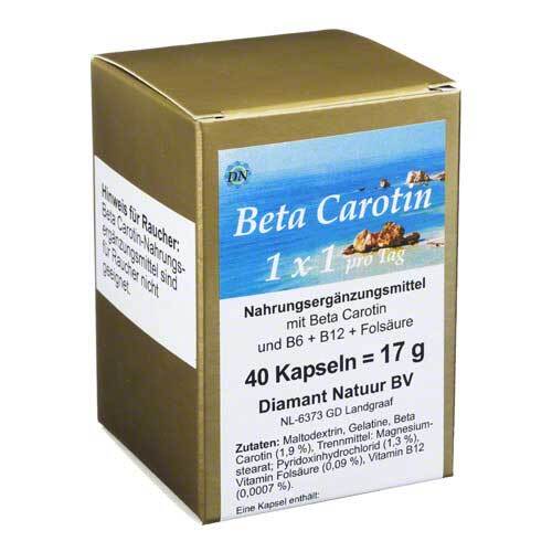 Beta Carotin 1 x 1 Pro Tag Kapseln - 1