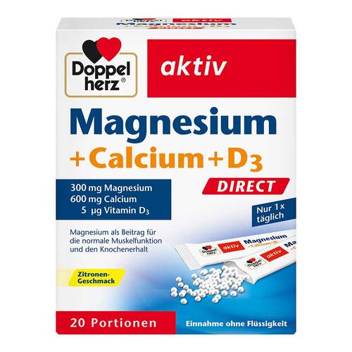 Doppelherz Magnesium+Calcium+D3 Direct Pellets - 1