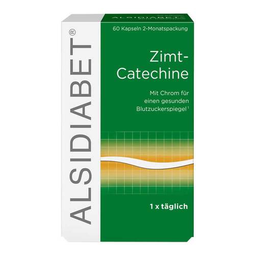 Alsidiabet Zimt Catechine Kapseln - 1