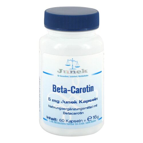 Beta Carotin 5 mg Junek Kapseln - 1
