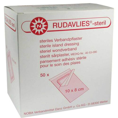 Rudavlies 10cmx8cm Verbandpf - 1