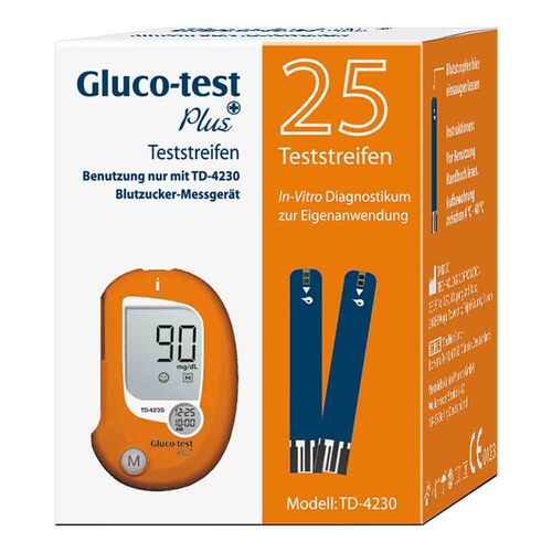 Gluco-test Plus Teststreifen - 1