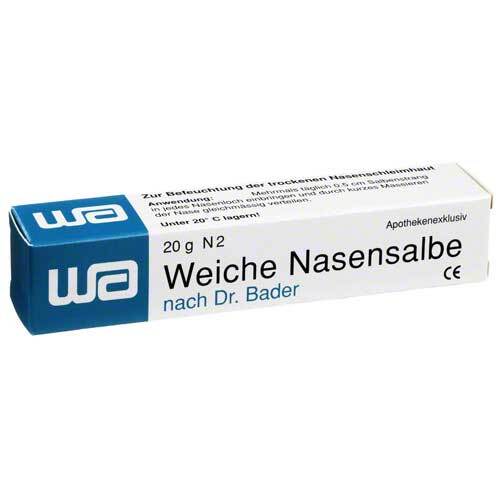 Weiche Nasensalbe n. Dr. Bad - 1