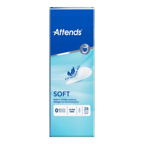 Attends Soft 0 ultra mini Einlagen anatomisch - 1