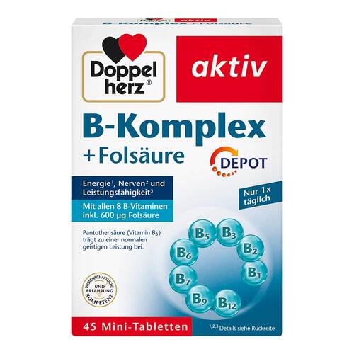 Doppelherz B-Komplex+Fols&auml;ure Tabletten - 1