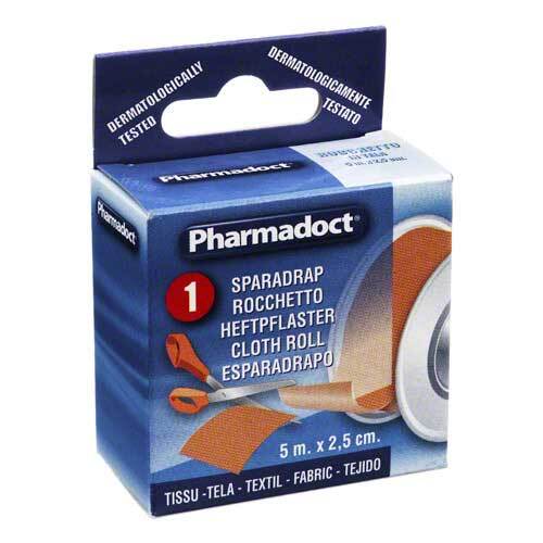 Heftpflaster Textil 5mx2,5cm hautfarben - 1