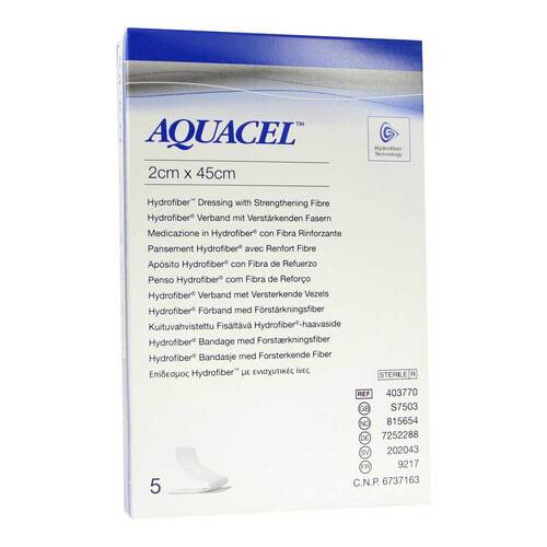 Aquacel Hydrosorption 2x45 cm Tamponaden - 1