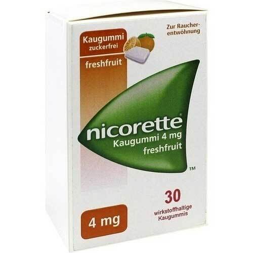 Nicorette 4 mg freshfruit Kaugummi - 1