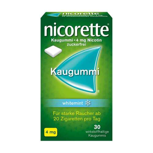 nicorette Kaugummi whitemint, 4 mg Nikotin - 1