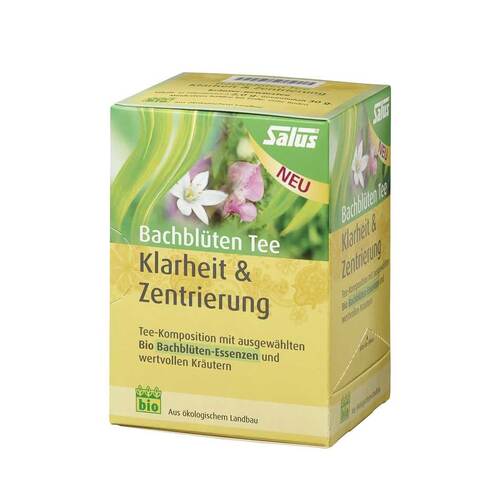 Bachbl&uuml;ten Tee Klarheit &amp; Zentrierung bio Salus - 1