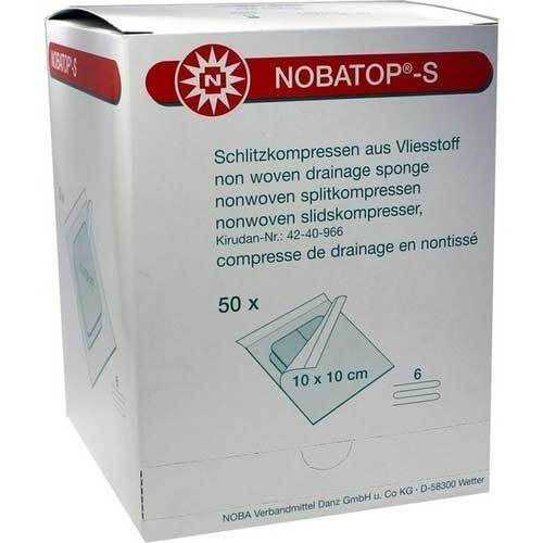 Nobatop S Kompressen 10x10cm - 1