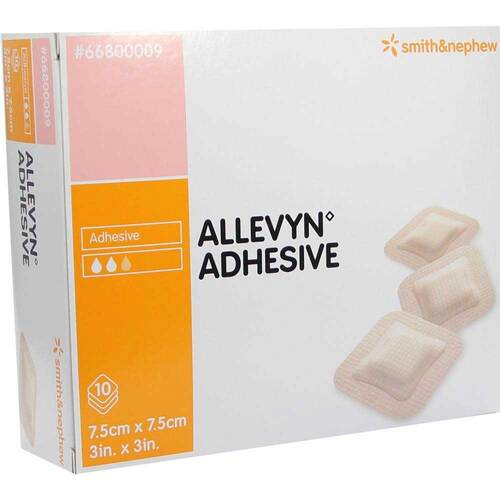 Allevyn Adhesive 7,5x7,5 cm Hydrozell.Verband - 1