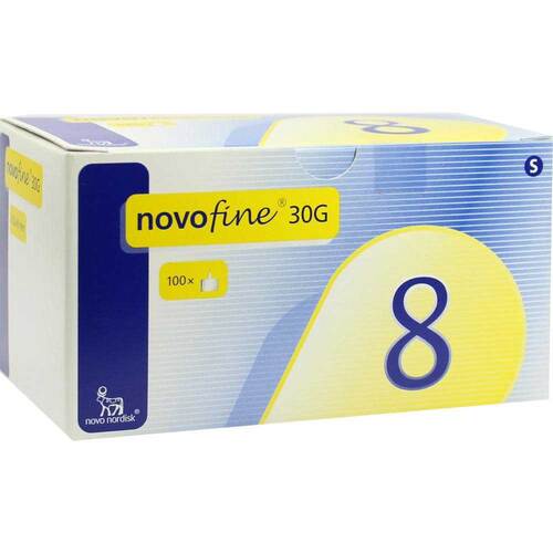 Novofine 8 Kan&uuml;len 0,30x8 mm - 1